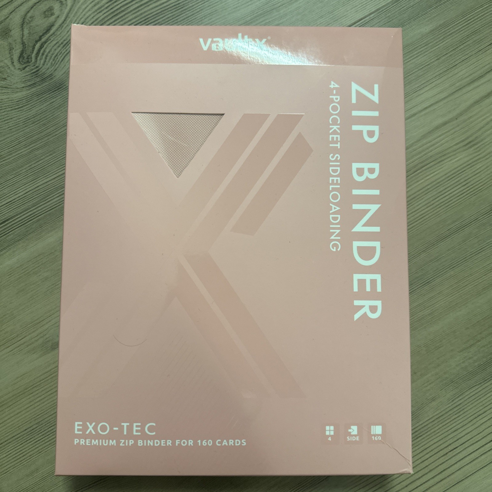Vault X Just Pink 4-Pocket Exo-Tec Zip Binder - 160 Cards - BRAND NEW - IN BOX Vault X Just Pink 4-Pocket Exo-Tec Zip Binder - 160 Cards - BRAND NEW - IN BOX