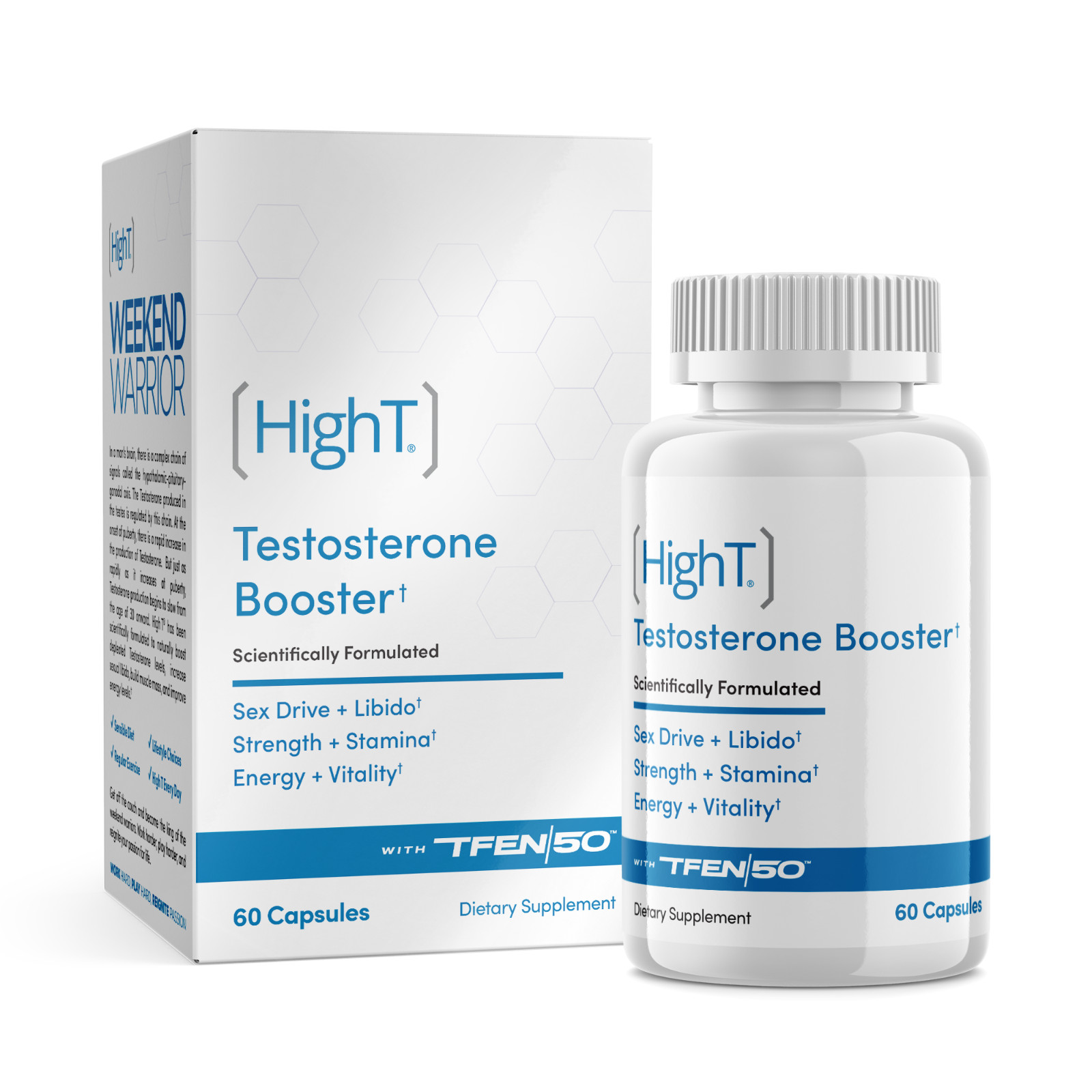 High T Testosterone Booster Supplement 60ct
