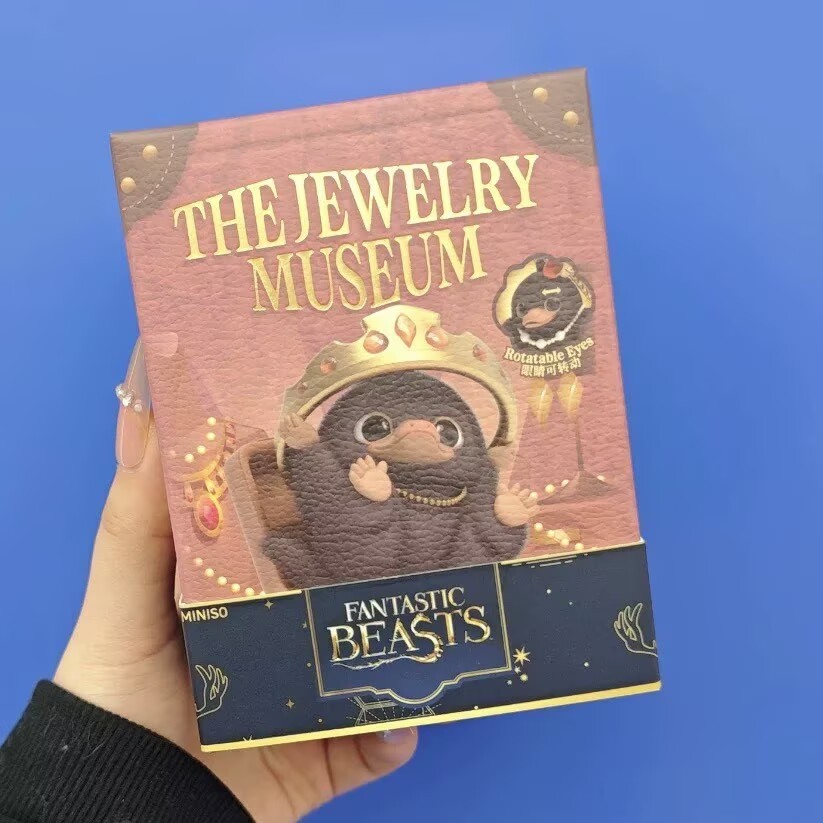 Miniso Fantastic Beasts Niffler The Jewelry Museum Series Blind Box Figures Toy