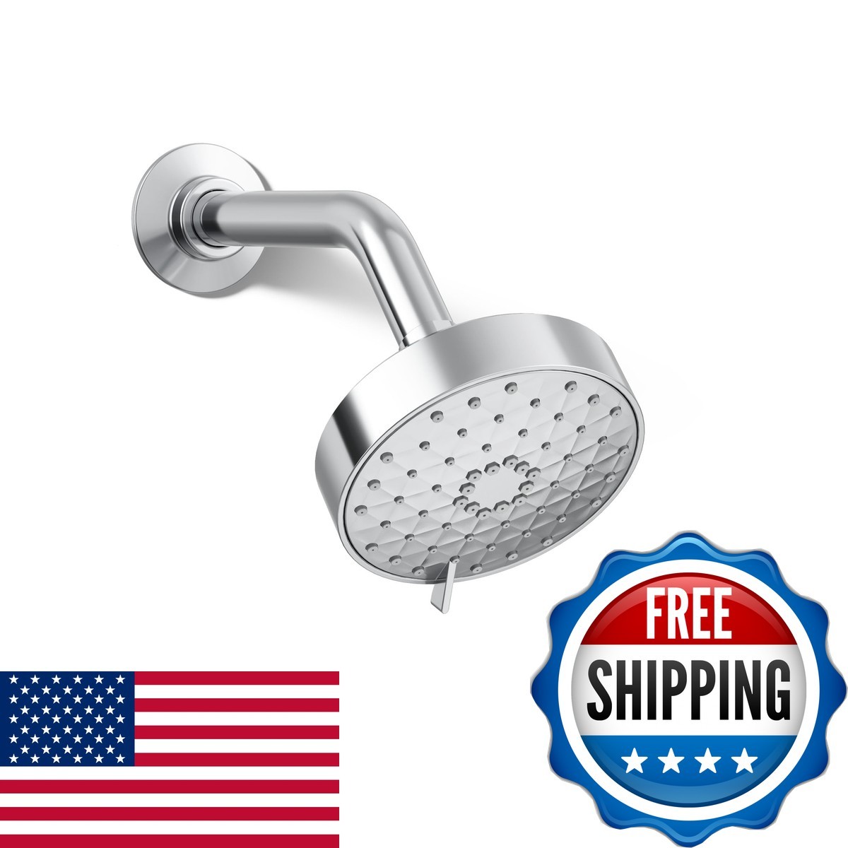 Kohler 72419-G-CP Awaken G110 Three-function Showerhead, 1.75 Gpm, Polished Kohler 72419-G-CP Awaken G110 Three-function Showerhead, 1.75 Gpm, Polished