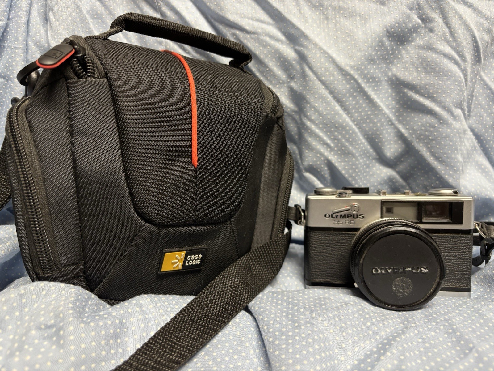 Vintage Olympus 35 RD 35mm Film Rangefinder Camera F.Zuiko 40mm f/1.7 + Case Vintage Olympus 35 RD 35mm Film Rangefinder Camera F.Zuiko 40mm f/1.7 + Case
