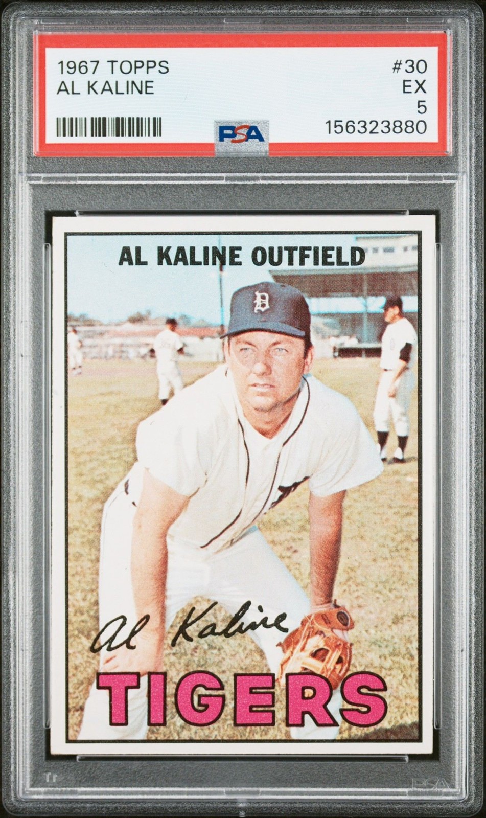 Al Kaline 1967 Topps PSA 5 #30 Detroit Tigers Al Kaline 1967 Topps PSA 5 #30 Detroit Tigers