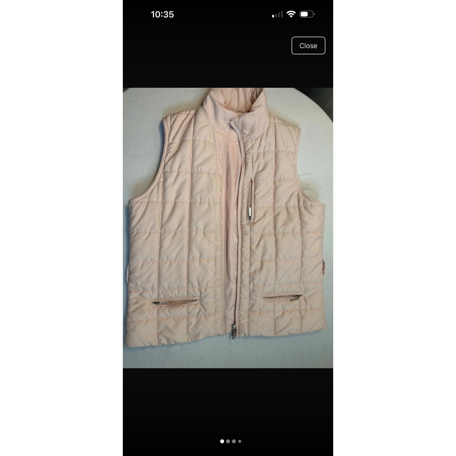 Lauren Ralph Lauren Pink Quilted Puffer Vest Mock Neck Zip Up Womens Lauren Ralph Lauren Pink Quilted Puffer Vest Mock Neck Zip Up Womens