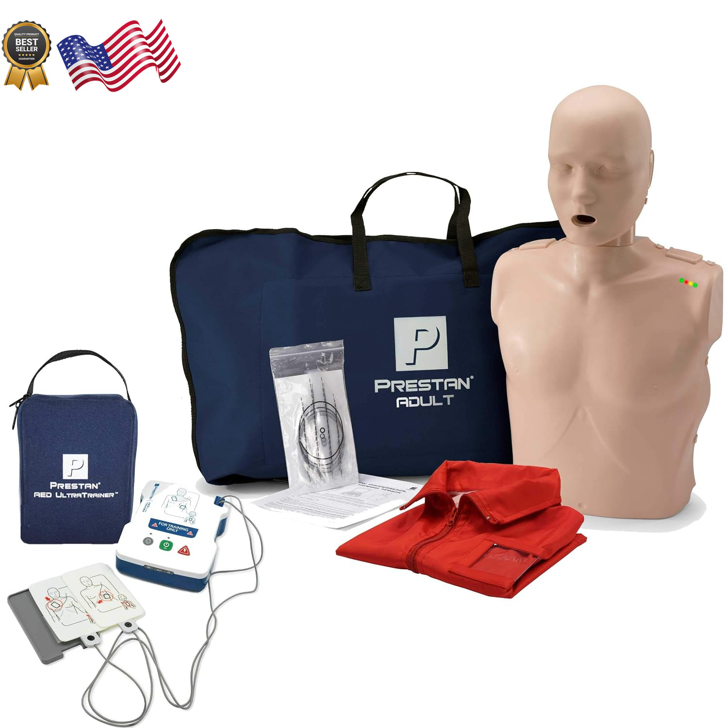 MCR Medical PRESTAN CPR Adult Manikin with Feedback Prestan UltraTrainer
