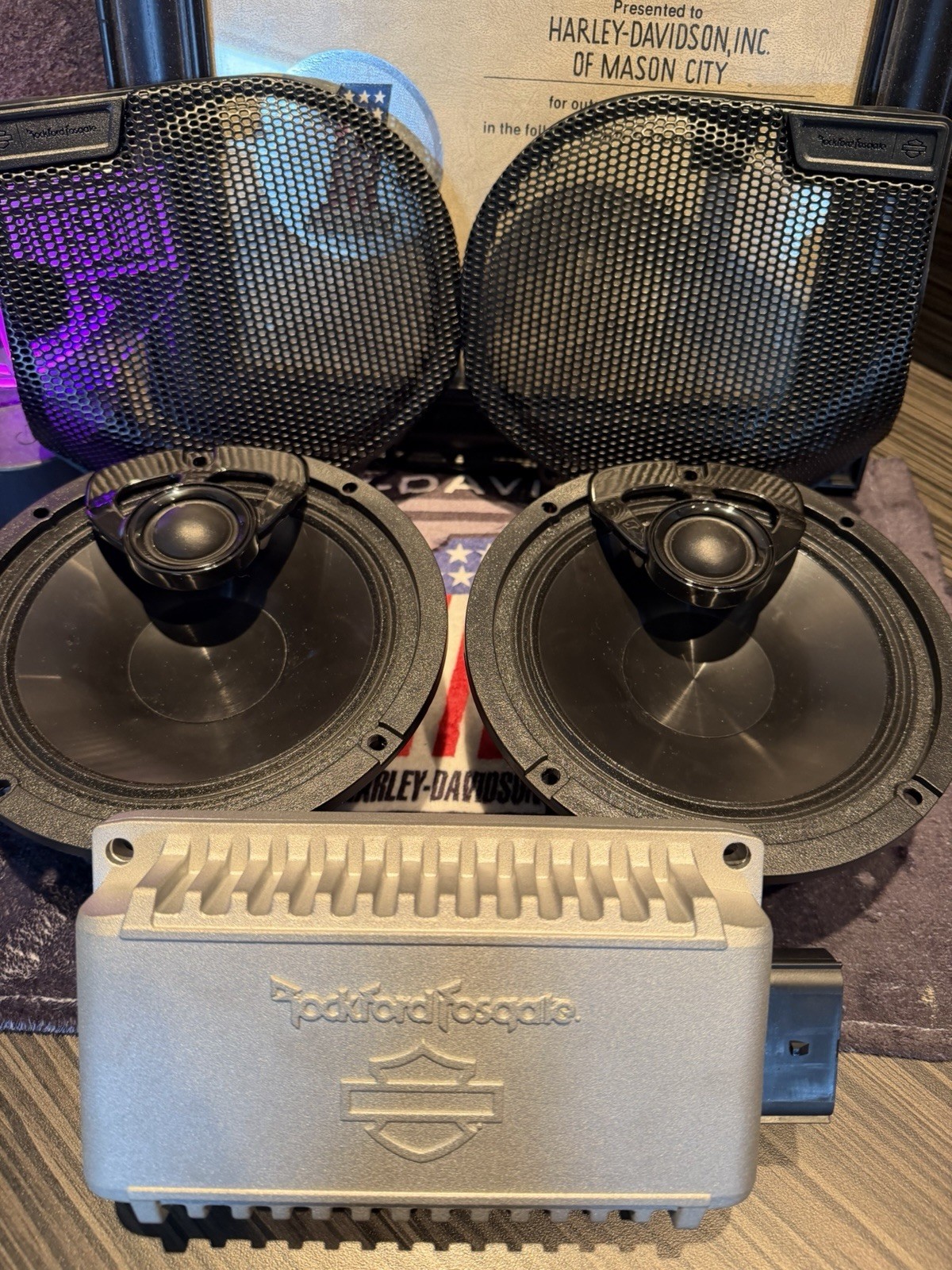 Harley-Davidson🔥 Rockford Fosgate System Fits 2024-2026 Street Glide 200 Watt