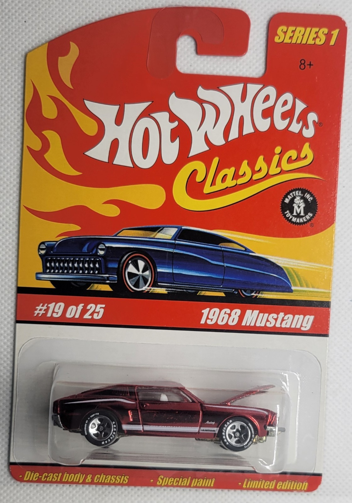 Hot Wheels 1968 Ford Mustang. Rare,VHTF \'05 Classics Series 1. #19 of 25. Hot Wheels 1968 Ford Mustang. Rare,VHTF \'05 Classics Series 1. #19 of 25.