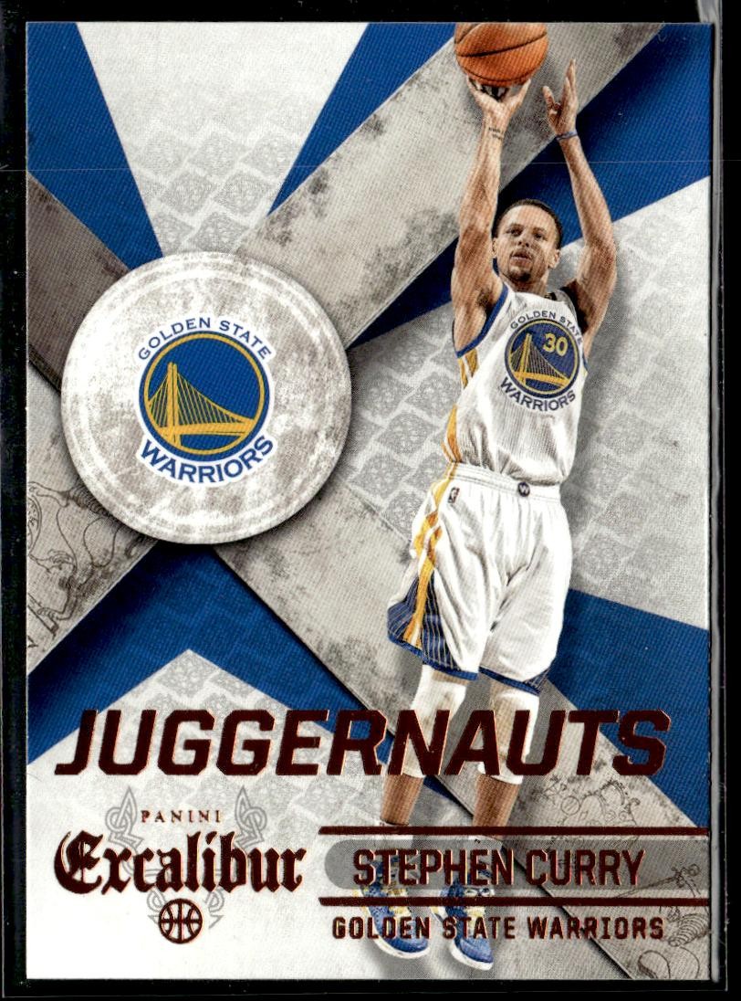 2014-15 Panini Excalibur Stephen Curry Juggernauts HS
