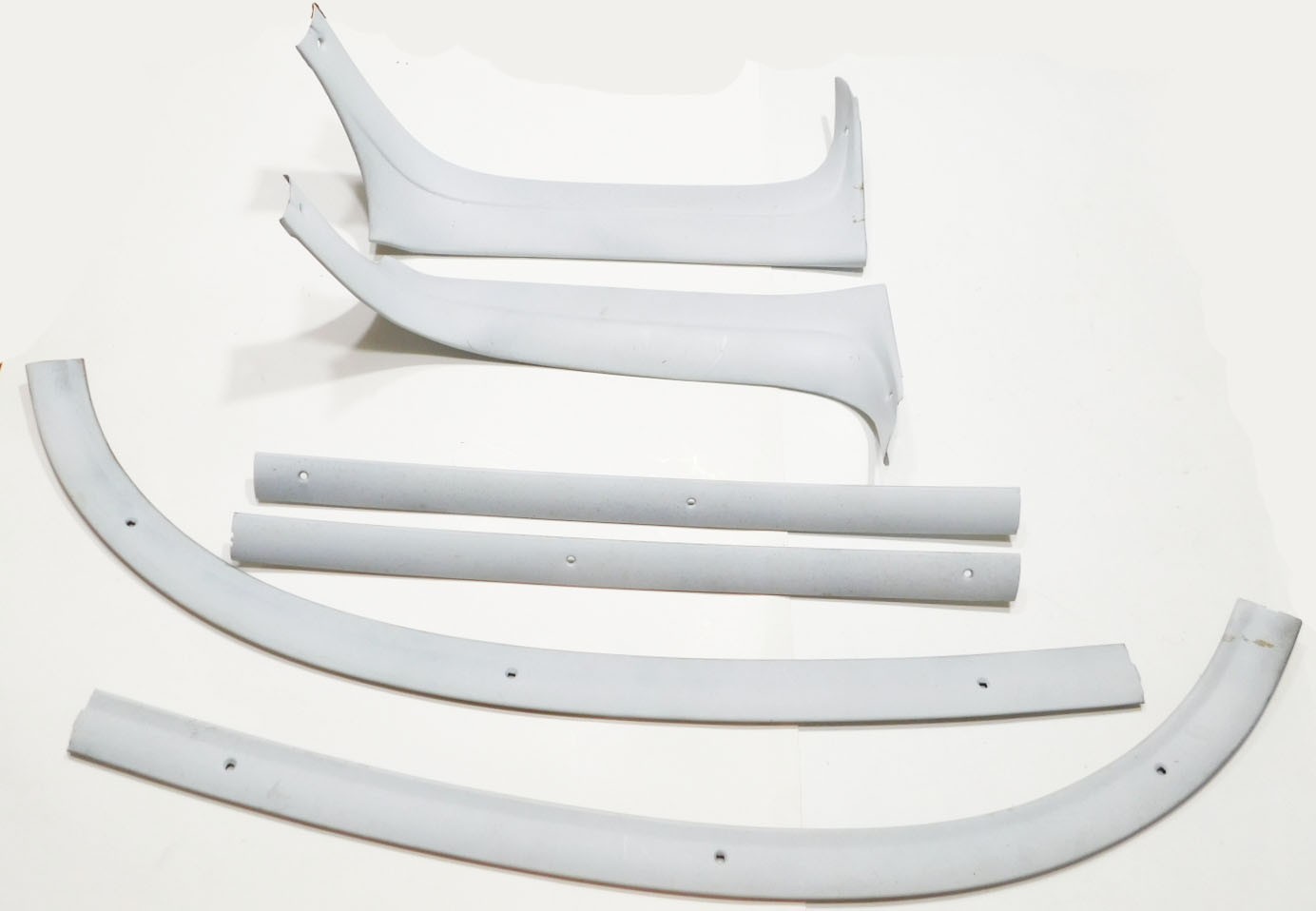 1955-1957 Chevy Bel Air Hardtop Windshield Interior Garnish Molding Trim set #10 1955-1957 Chevy Bel Air Hardtop Windshield Interior Garnish Molding Trim set #10