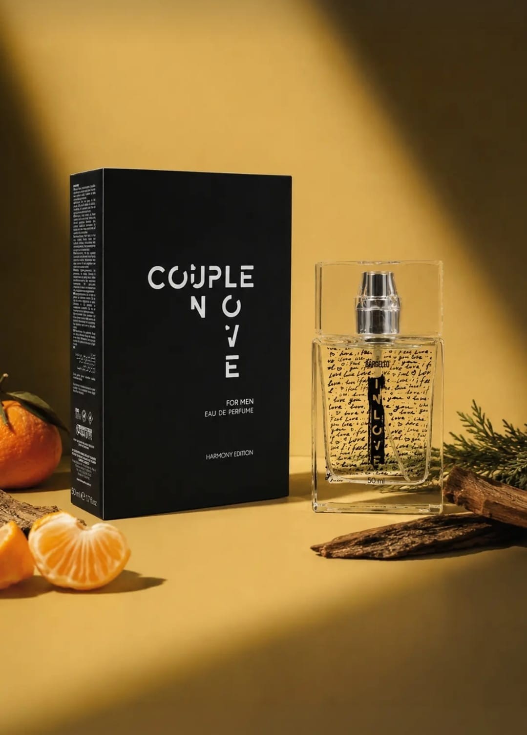 Bargello Harmony Couple in Love Men\'s Eau de Parfum EDP 50ml 1.7 oz Spray