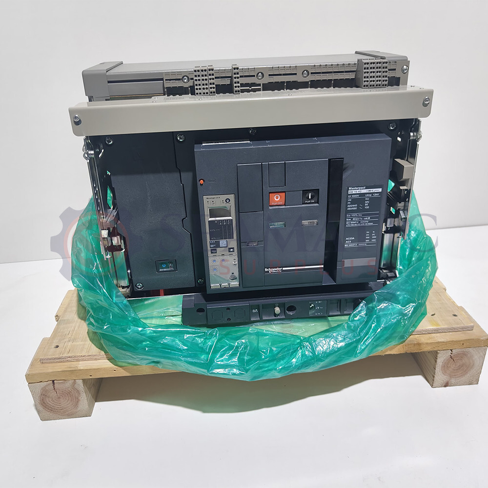 New Schneider NW16H2 1600A 4 Pole Drawout ACB 48281 / DHL Fast Shipping
