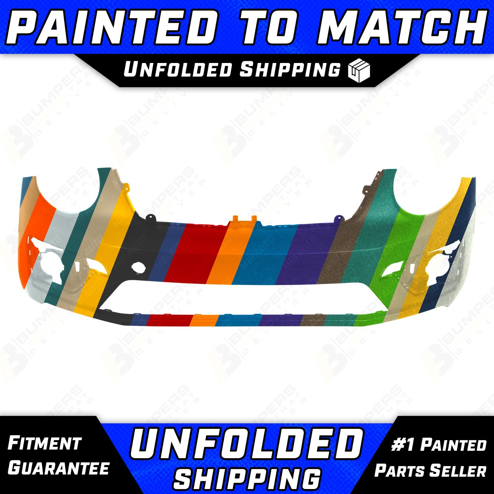 NEW Painted To Match Front Bumper Replacement for 2013-2019 Volkswagen VW Beetle