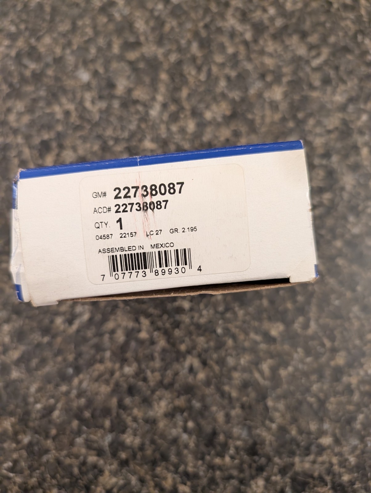 OEM GM 22738087 Anti-Theft Control Module 07-15 Escalade Hummer Yukon Avalanche OEM GM 22738087 Anti-Theft Control Module 07-15 Escalade Hummer Yukon Avalanche