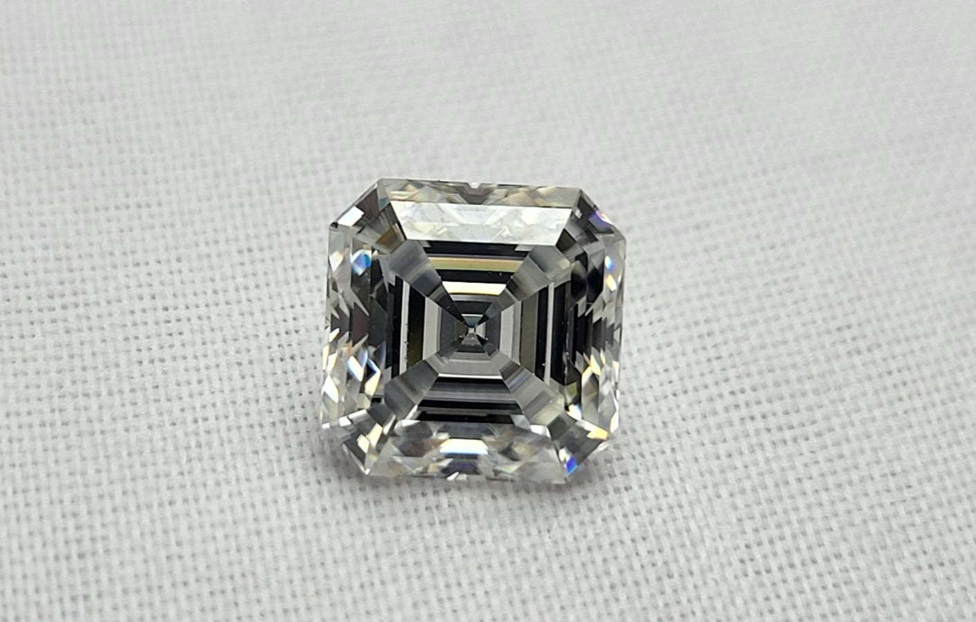 10 Ct Lab-Grown CVD Diamond D Color Asscher Cut VVS1 Clarity Certified Diamond 10 Ct Lab-Grown CVD Diamond D Color Asscher Cut VVS1 Clarity Certified Diamond