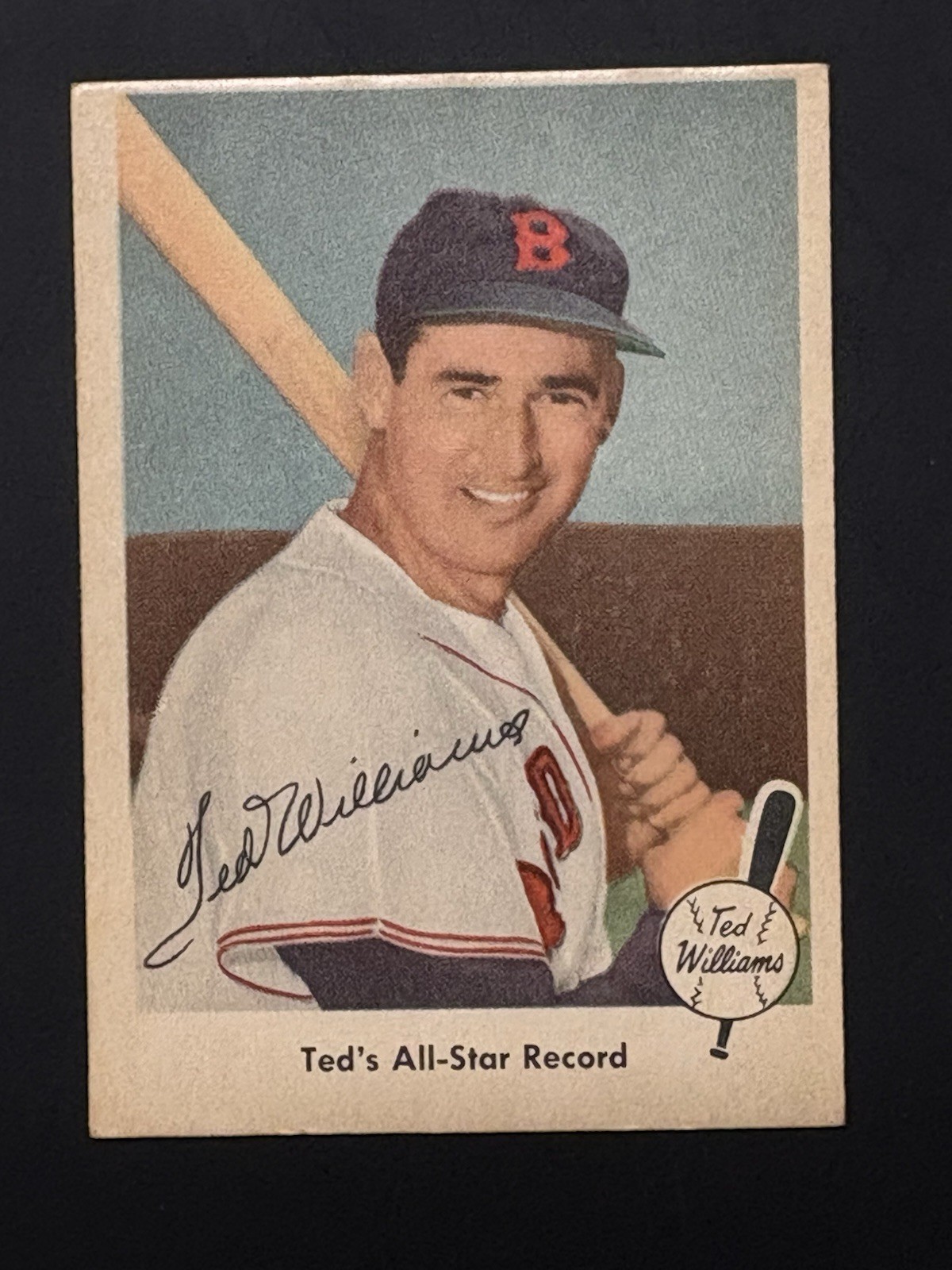 Fleer 1959 Ted Williams Ted\'s All-Star Record #63 Boston Red Sox Fleer 1959 Ted Williams Ted\'s All-Star Record #63 Boston Red Sox