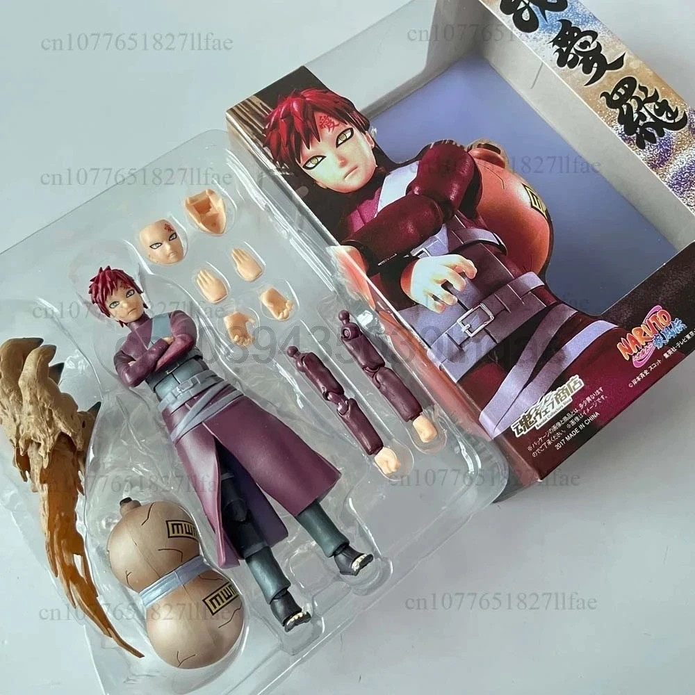 15cm Naruto Shippuden Gaara SHF PVC Figure Movable Anime Model