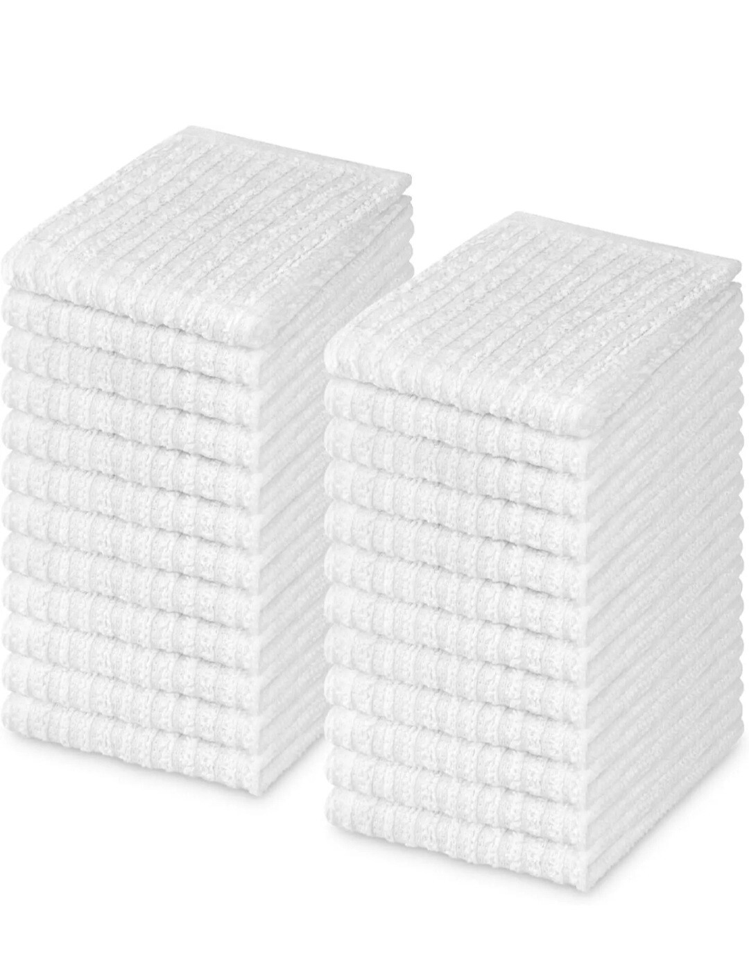 Soft Textiles 100% Cotton Bar Mop 16x19 Inch Cleaning Towels for Kitchen 24 Pack Soft Textiles 100% Cotton Bar Mop 16x19 Inch Cleaning Towels for Kitchen 24 Pack