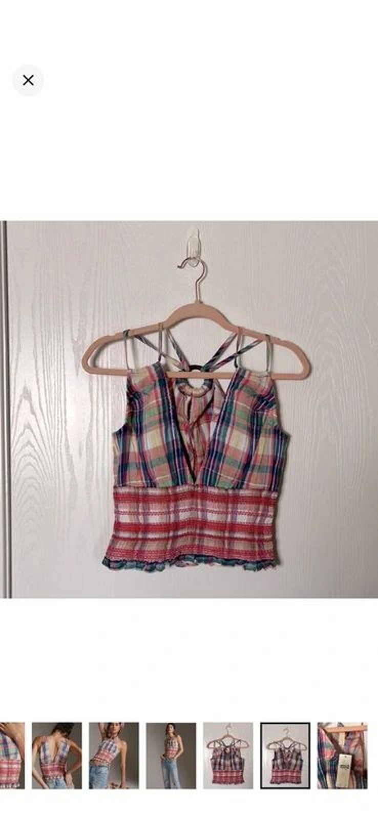 Anthropologie Pilcro Reversible Halter Top NWT Anthropologie Pilcro Reversible Halter Top NWT