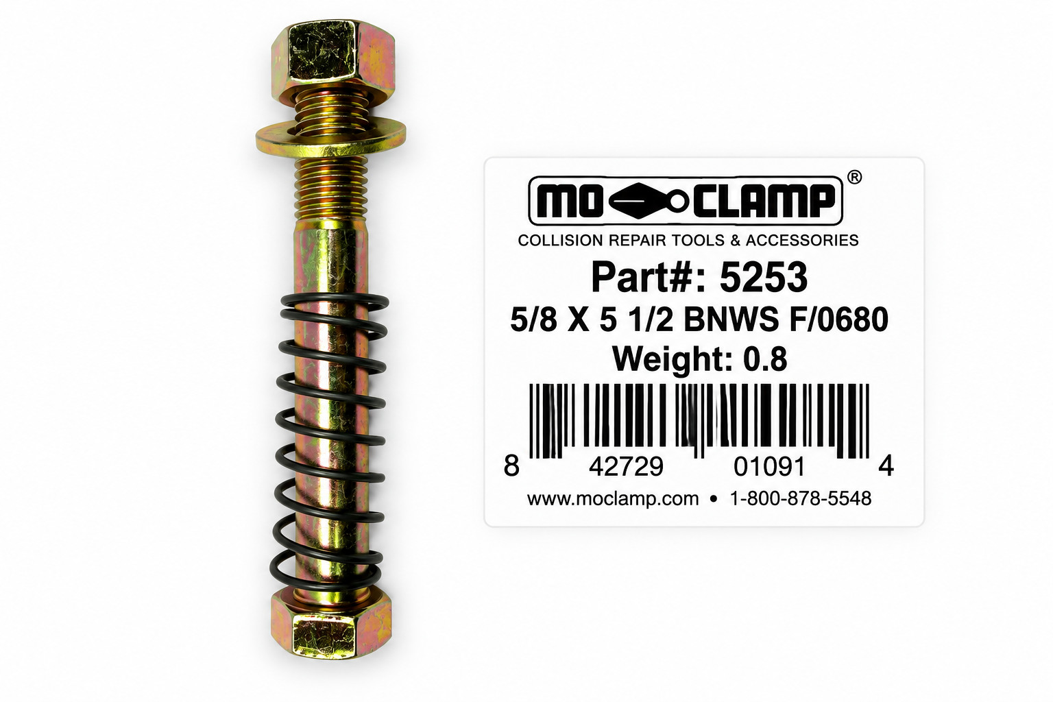 MO-CLAMP 5253 5/8 X 5 1/2 BNWS F0680 Body Repair Clamp