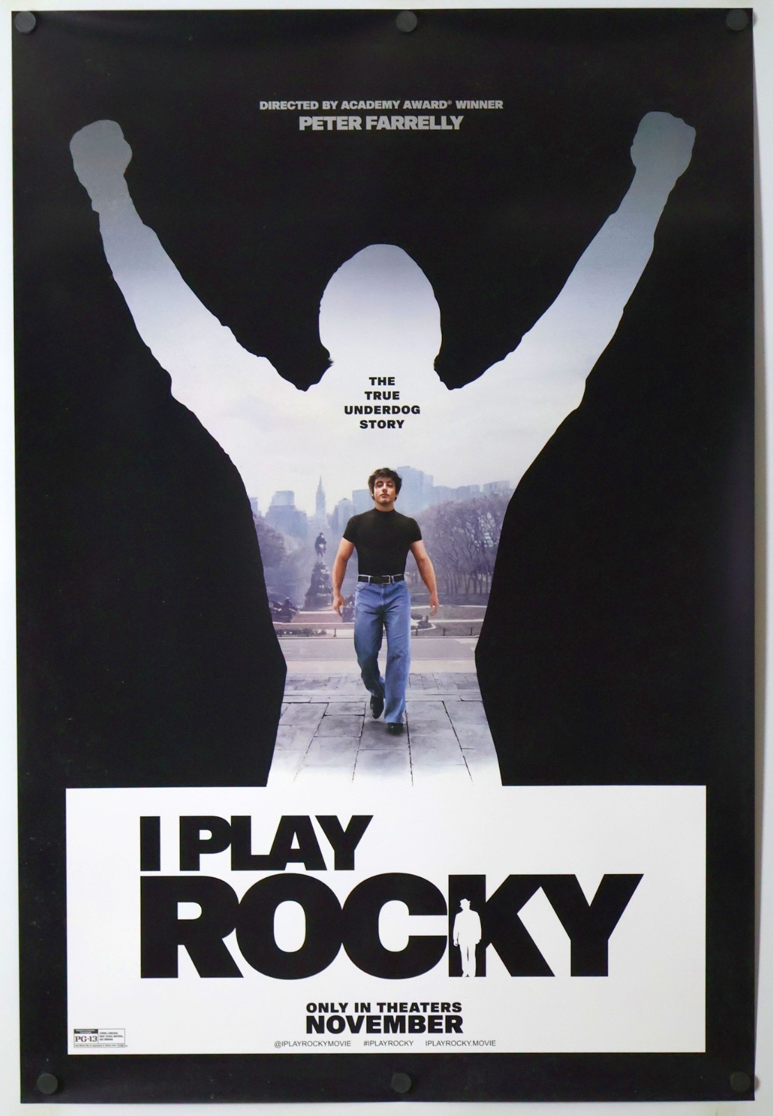 I Play Rocky - original DS movie poster 27x40 D/S 2026 Peter Farrelly I Play Rocky - original DS movie poster 27x40 D/S 2026 Peter Farrelly