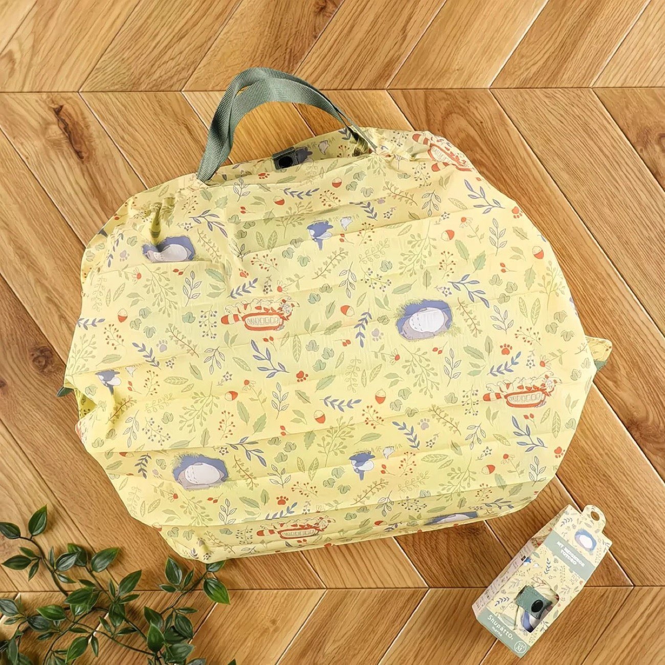 My Neighbor Totoro Peaceful Forest Shupatto Compact Tote Bag M size