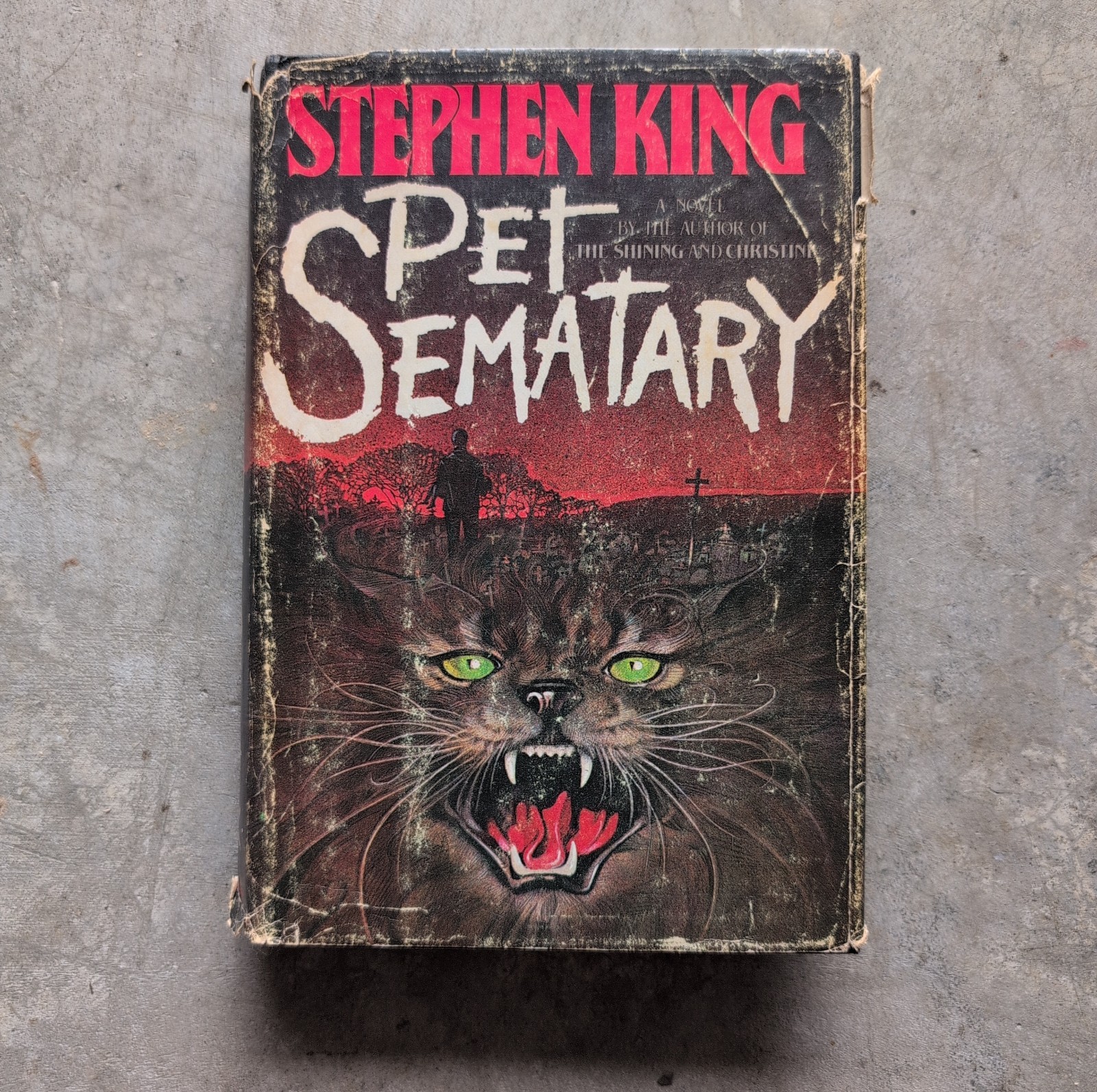 Stephen King Pet Sematary 1983 Book Club Edition HC w/DJ Doubleday Horror Stephen King Pet Sematary 1983 Book Club Edition HC w/DJ Doubleday Horror