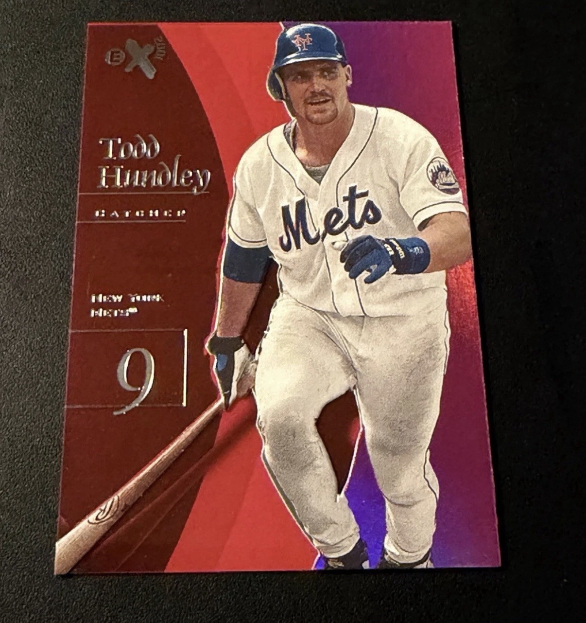 1998 Skybox E-X2001 #67 Todd Hundley Essential Credentials Future /34 1998 Skybox E-X2001 #67 Todd Hundley Essential Credentials Future /34