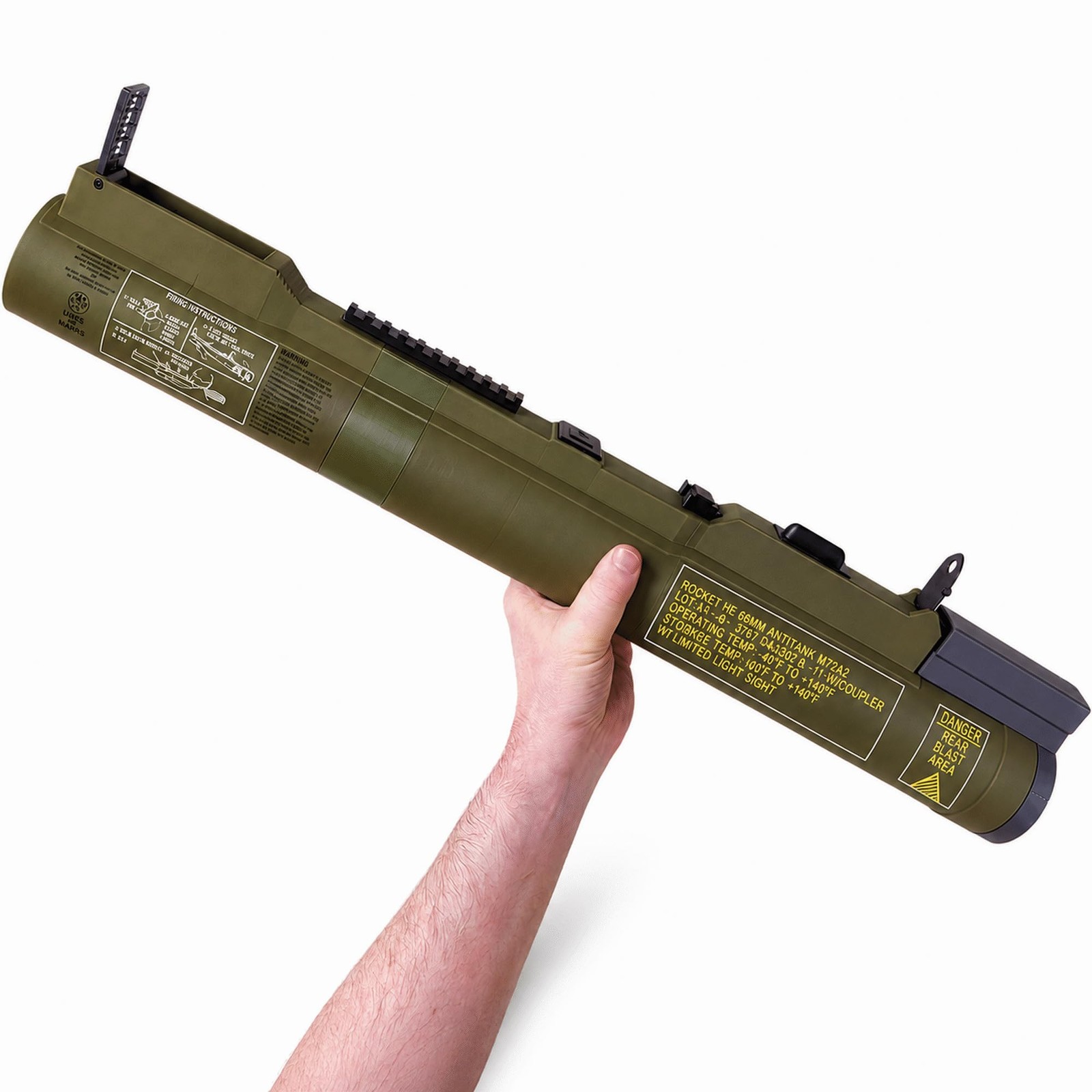 Eververdant M72 Law Display Model, 1:1 PLA Non-Firing Cosplay Prop