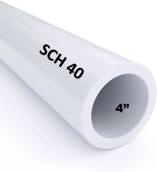 VENTRAL Schedule 40 PVC Pipe 4 Inch (4.5 OD), White, Cut Lengths for Plumbing, VENTRAL Schedule 40 PVC Pipe 4 Inch (4.5 OD), White, Cut Lengths for Plumbing,