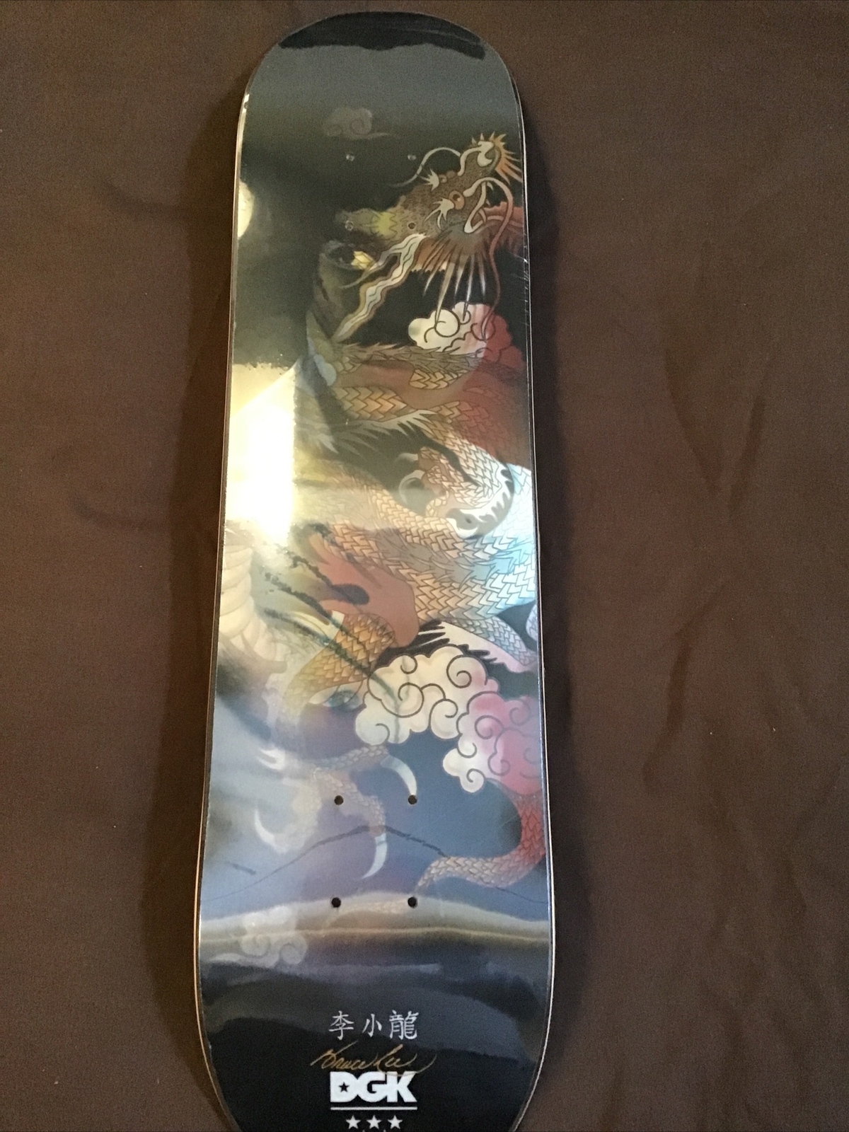 DGK Skateboard Deck 7.75” - Bruce Lee Hologram/ Enter The Dragon -1st Edition DGK Skateboard Deck 7.75” - Bruce Lee Hologram/ Enter The Dragon -1st Edition