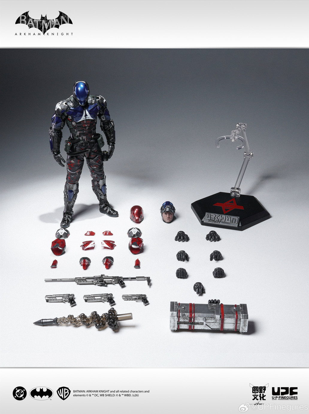 Pre-order LPZZ DC005 1/12 Scale Arkham Knight Collectible Action Figure Model Pre-order LPZZ DC005 1/12 Scale Arkham Knight Collectible Action Figure Model
