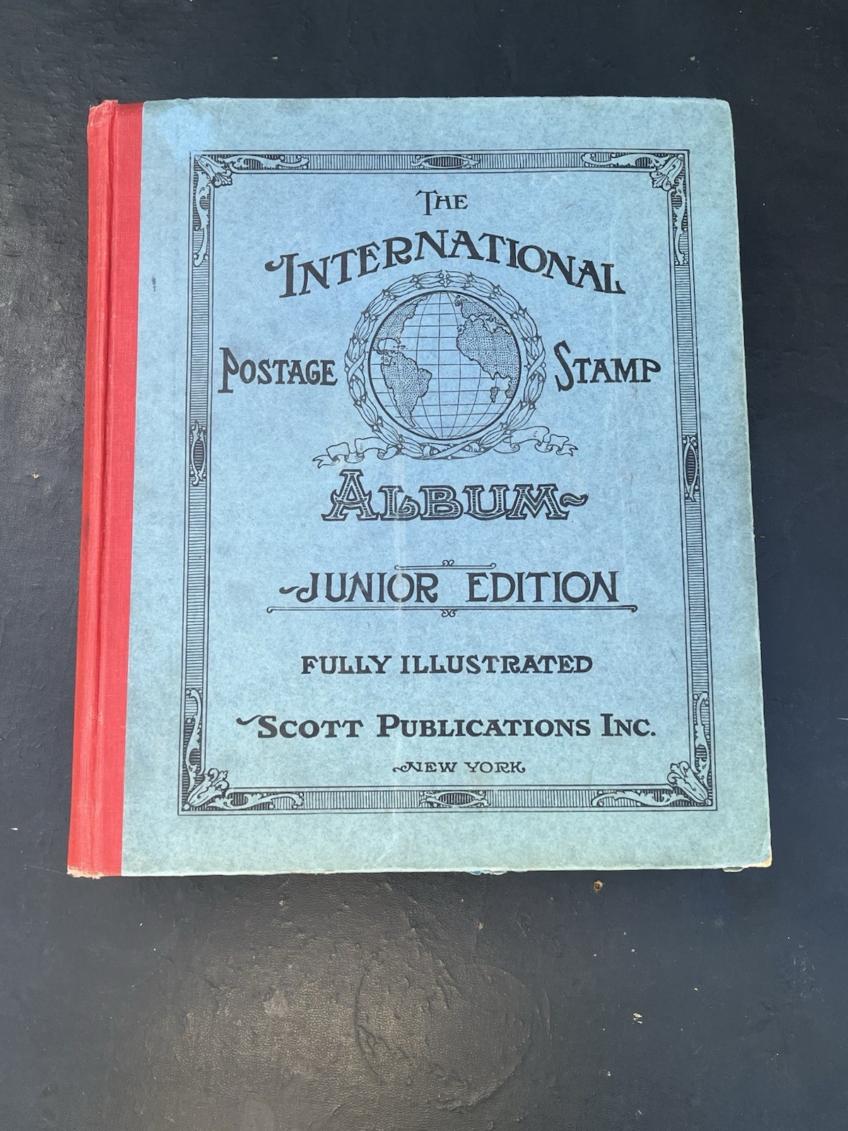 THE INTERNATIONAL BOOK POSTAGE STAMP ALBUM BOOK JUNIOR EDITION STAMPS THE INTERNATIONAL BOOK POSTAGE STAMP ALBUM BOOK JUNIOR EDITION STAMPS