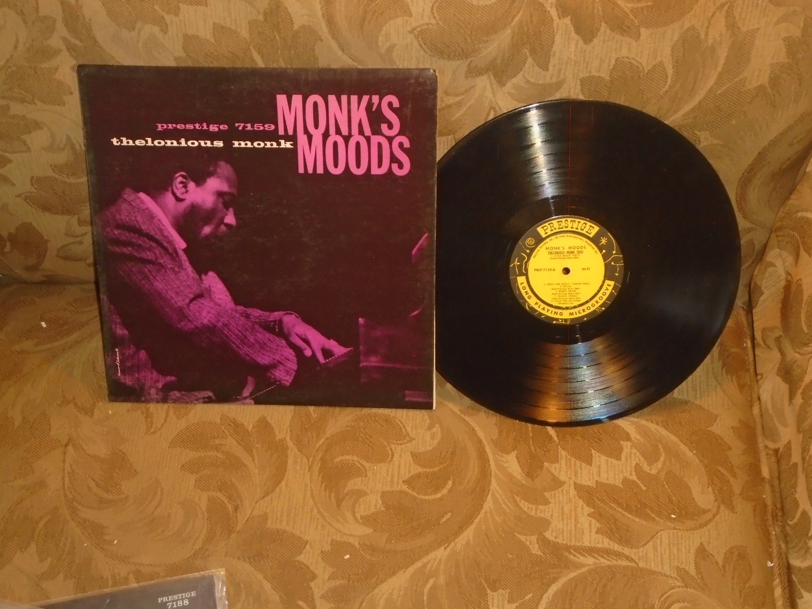 Monk\'s Moods Thelonious Monk Prestige 7159 MONO Art Blakey Percy Heath 1954 RVG Monk\'s Moods Thelonious Monk Prestige 7159 MONO Art Blakey Percy Heath 1954 RVG