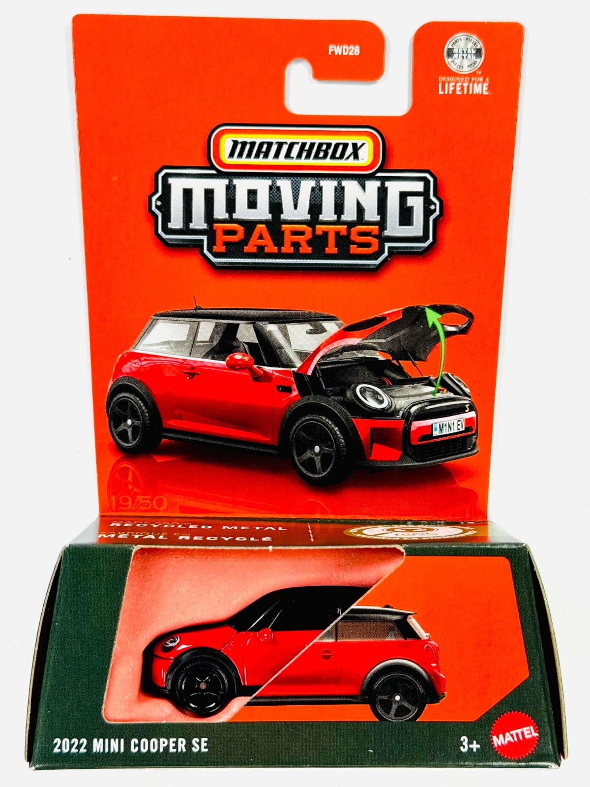 Matchbox 2026 Moving Parts Case L 2022 Mini Cooper SE Matchbox 2026 Moving Parts Case L 2022 Mini Cooper SE