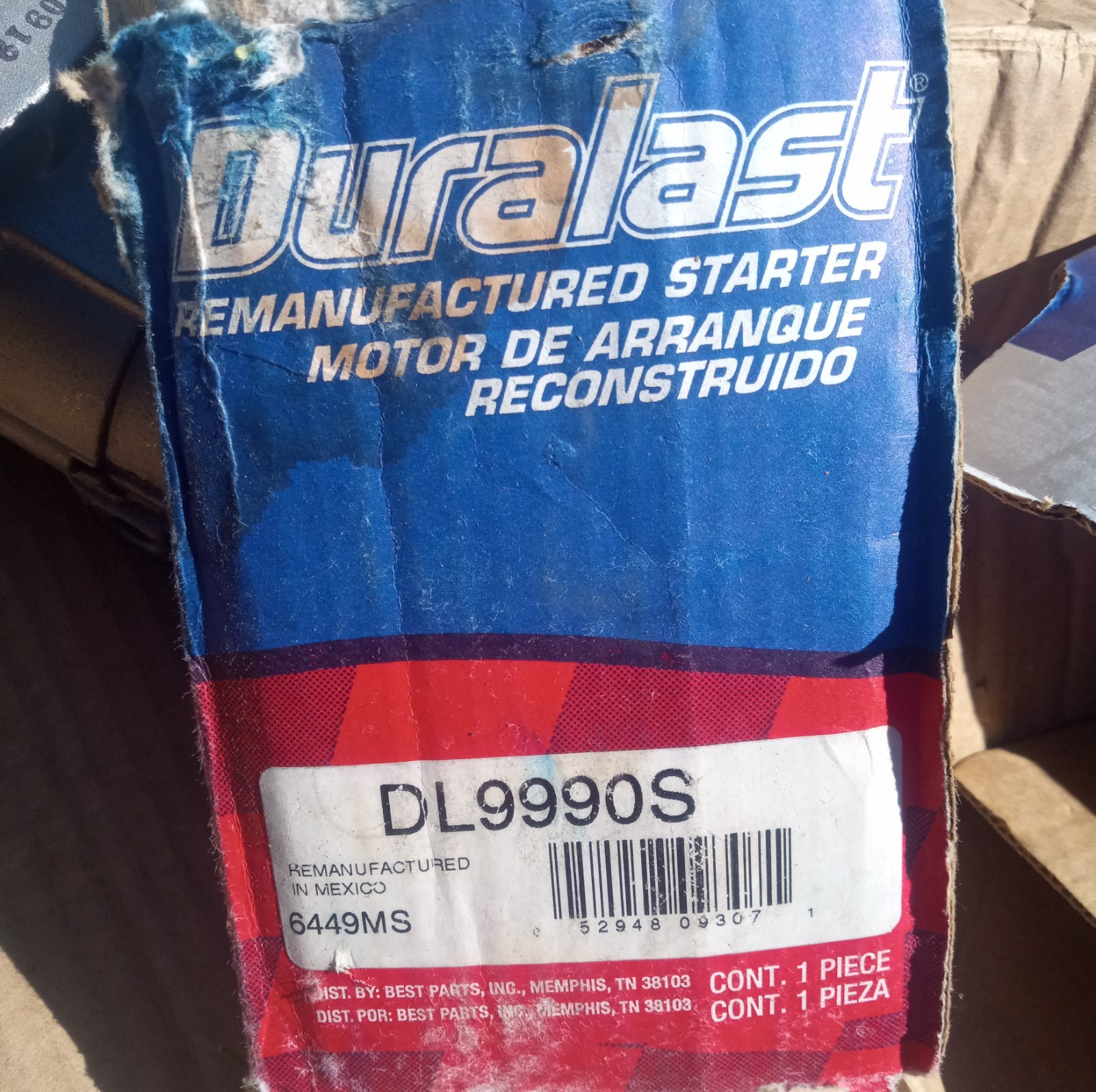 Duralast Remanufactured Starter (DL9970S) Small Block Chevy, GMC, Cars Truck SUV