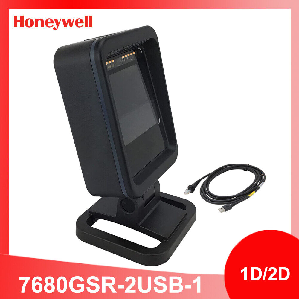 Honeywell Genesis XP 7680GSR-2USB-1-C 2D Corded Hands-Free USB Barcode Scanner