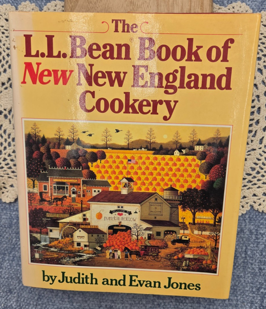 Vintage 1987 L.L. Bean Book of New New England Cookery Hardcover First Edition