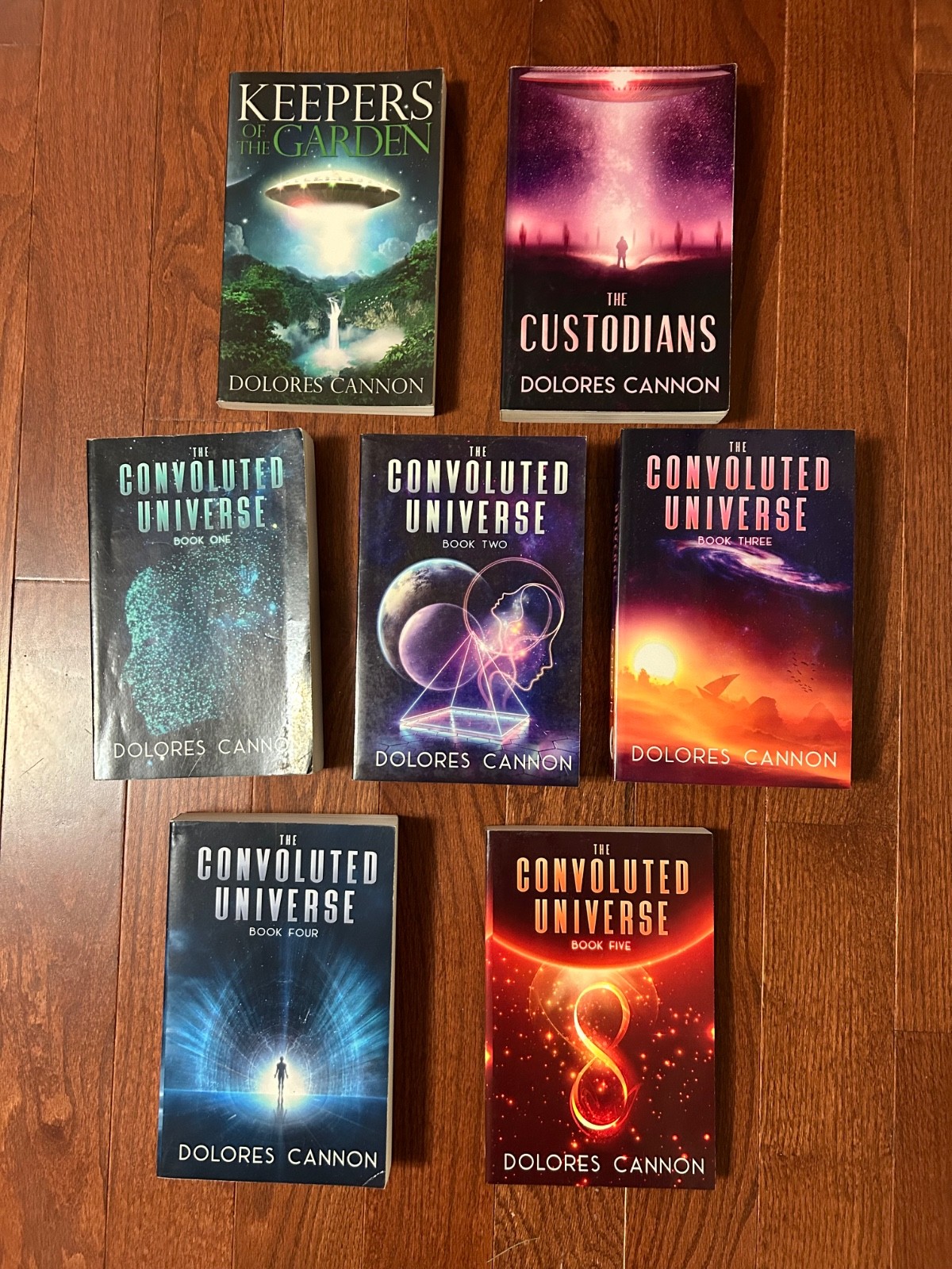 Dolores Cannon Complete Convoluted Universe 5 Book Set + Custodians, Keepers Dolores Cannon Complete Convoluted Universe 5 Book Set + Custodians, Keepers