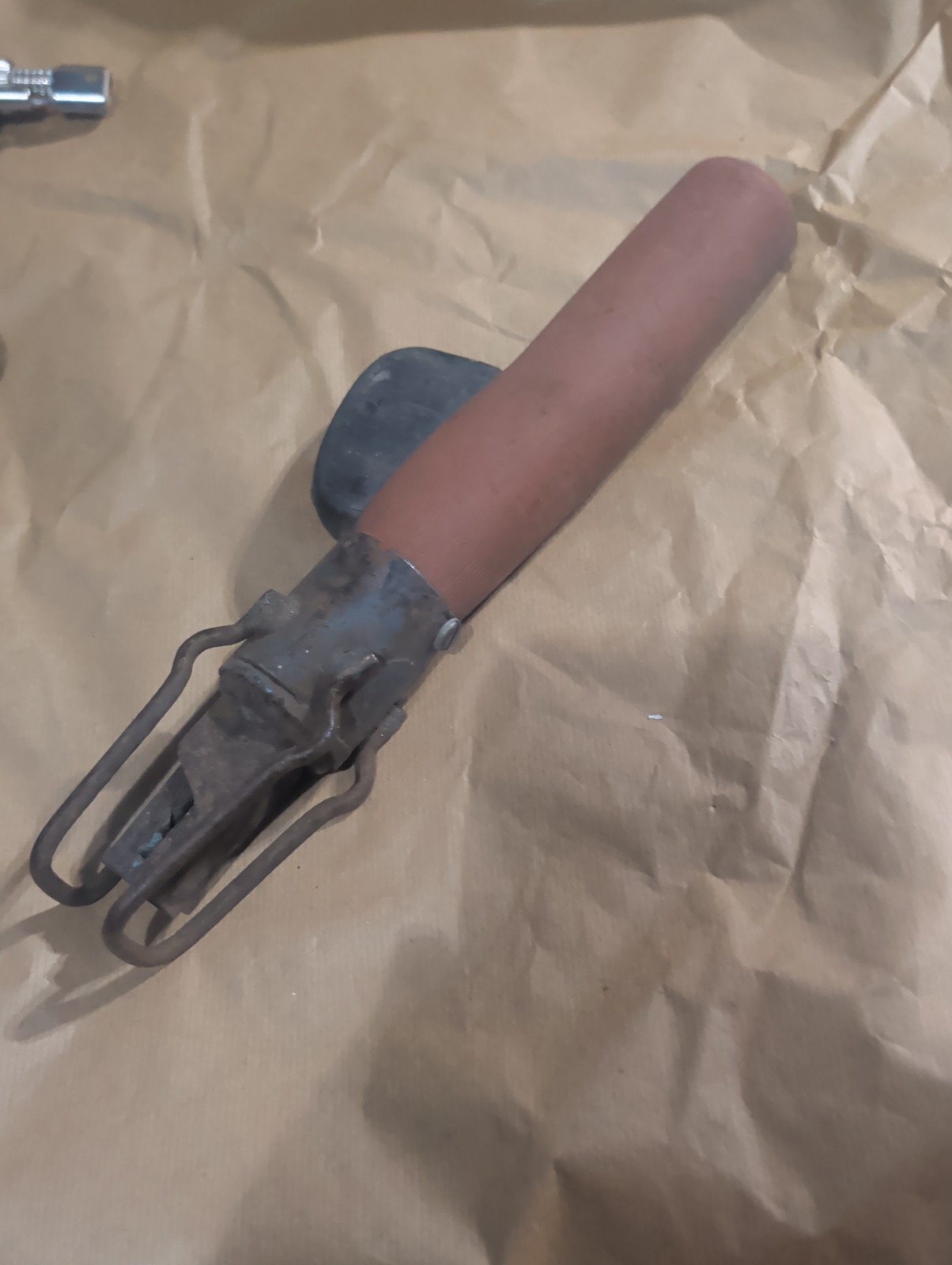 Vintage Lincoln Electric 300 Amp Electrode Holder Arc Welding Stinger Cleveland Vintage Lincoln Electric 300 Amp Electrode Holder Arc Welding Stinger Cleveland