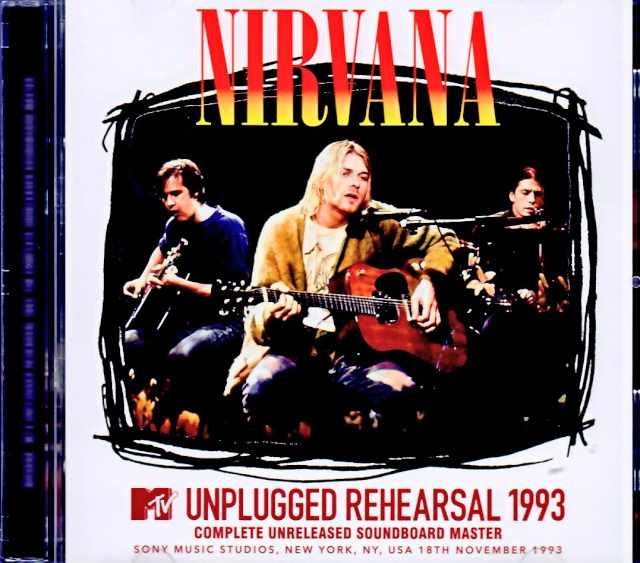 Nirvana / NY, USA 11.18.1993 Rehearsals Soundboard Edition NEW JP