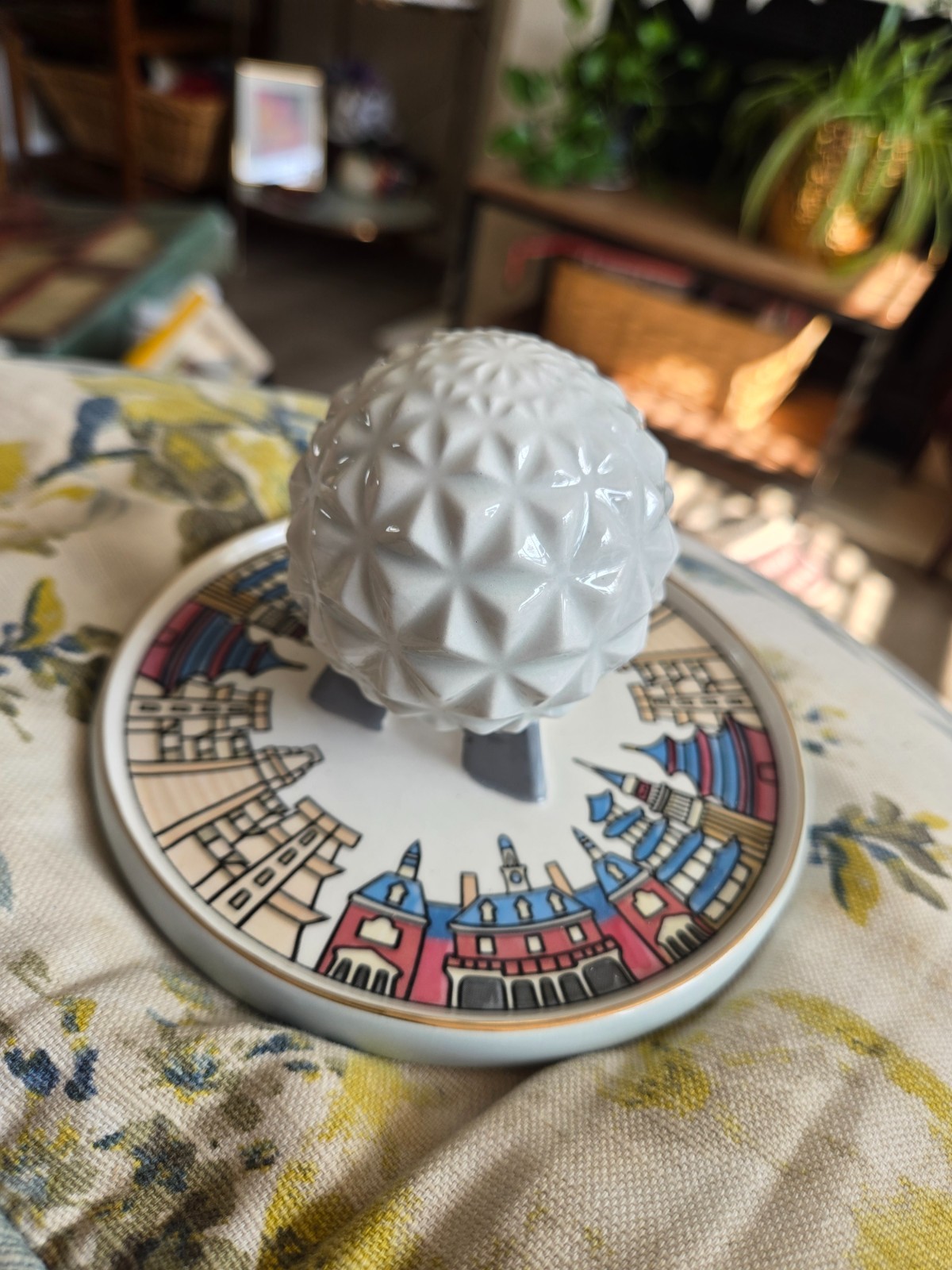 2021 Disney Parks Epcot Spaceship Earth World Showcase Trinket Tray Jewlery 2021 Disney Parks Epcot Spaceship Earth World Showcase Trinket Tray Jewlery