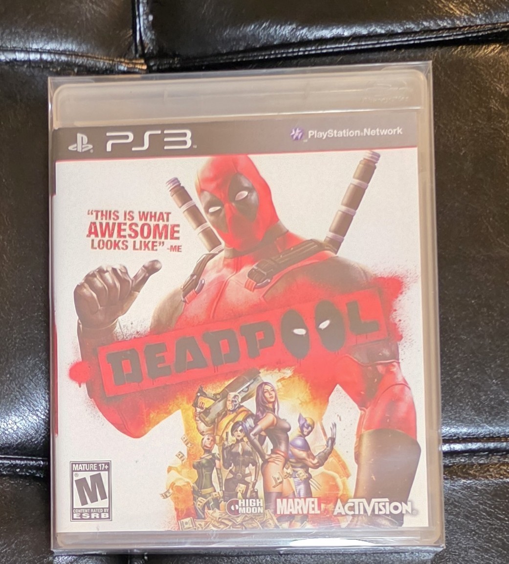 Deadpool PS3 Game (Sony PlayStation 3, 2013) CIB NM