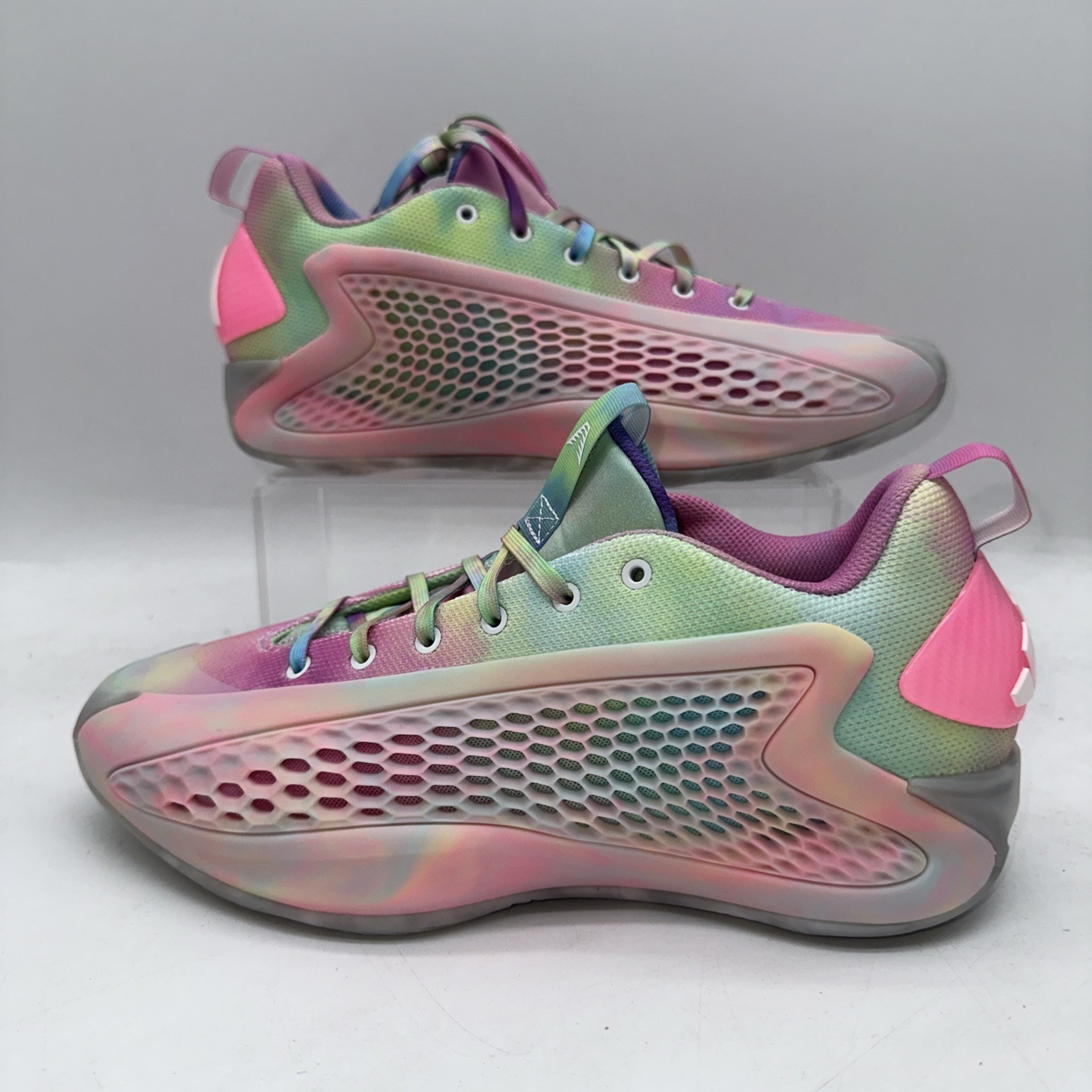 Adidas Men\'s Anthony Edwards 1 Low (JR3915) Pastel Basketball Sneaker Adidas Men\'s Anthony Edwards 1 Low (JR3915) Pastel Basketball Sneaker