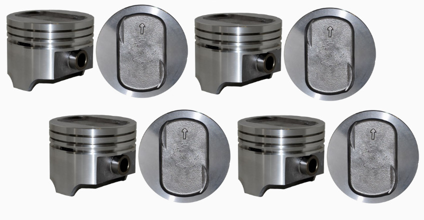 Standard Bore Dish Pistons Set for 1977-1993 Ford 5.8L 351 351W Windsor