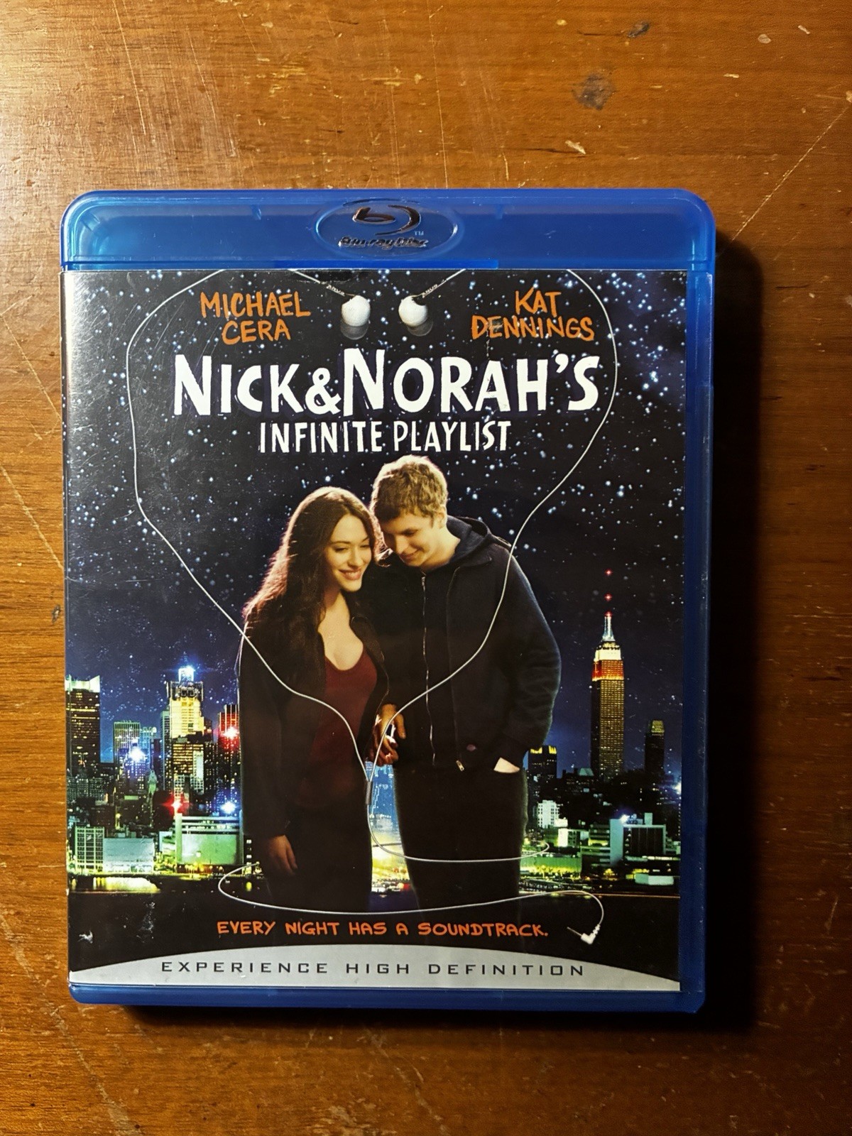 Nick and Nora\'s Infinite Playlist Blu-ray: VG+ Nick and Nora\'s Infinite Playlist Blu-ray: VG+