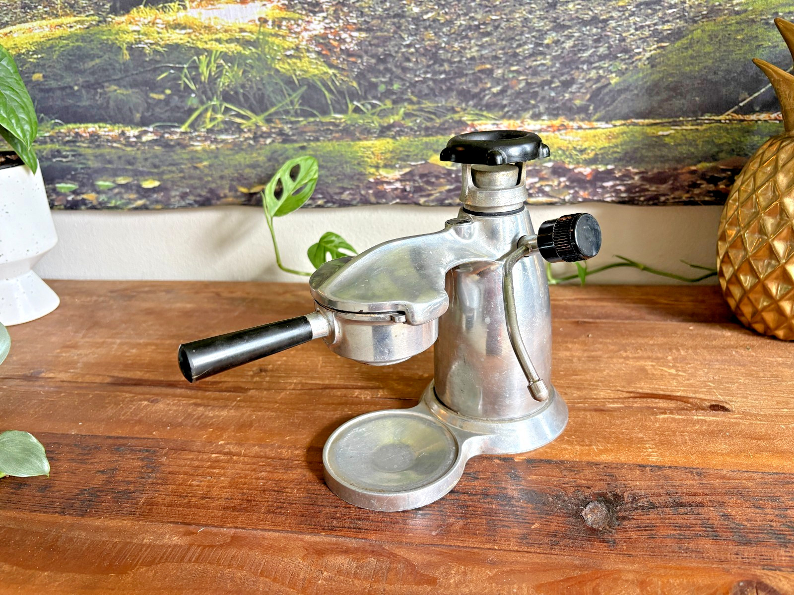 Beautiful collectable Vintage Vesuviana Italian espresso cappuccino maker RARE Beautiful collectable Vintage Vesuviana Italian espresso cappuccino maker RARE