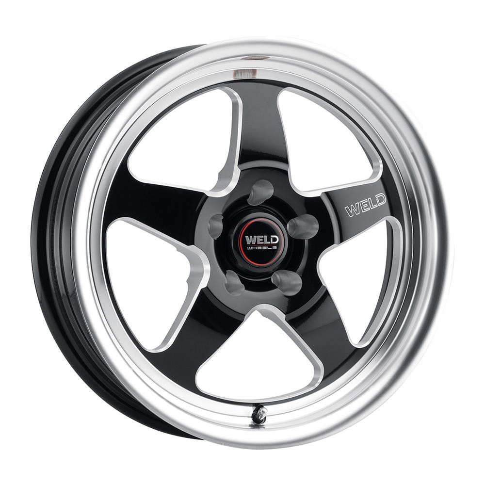 Weld Racing S1557C067N21 Weld 17X5, Ventura Drag, 5X114.3