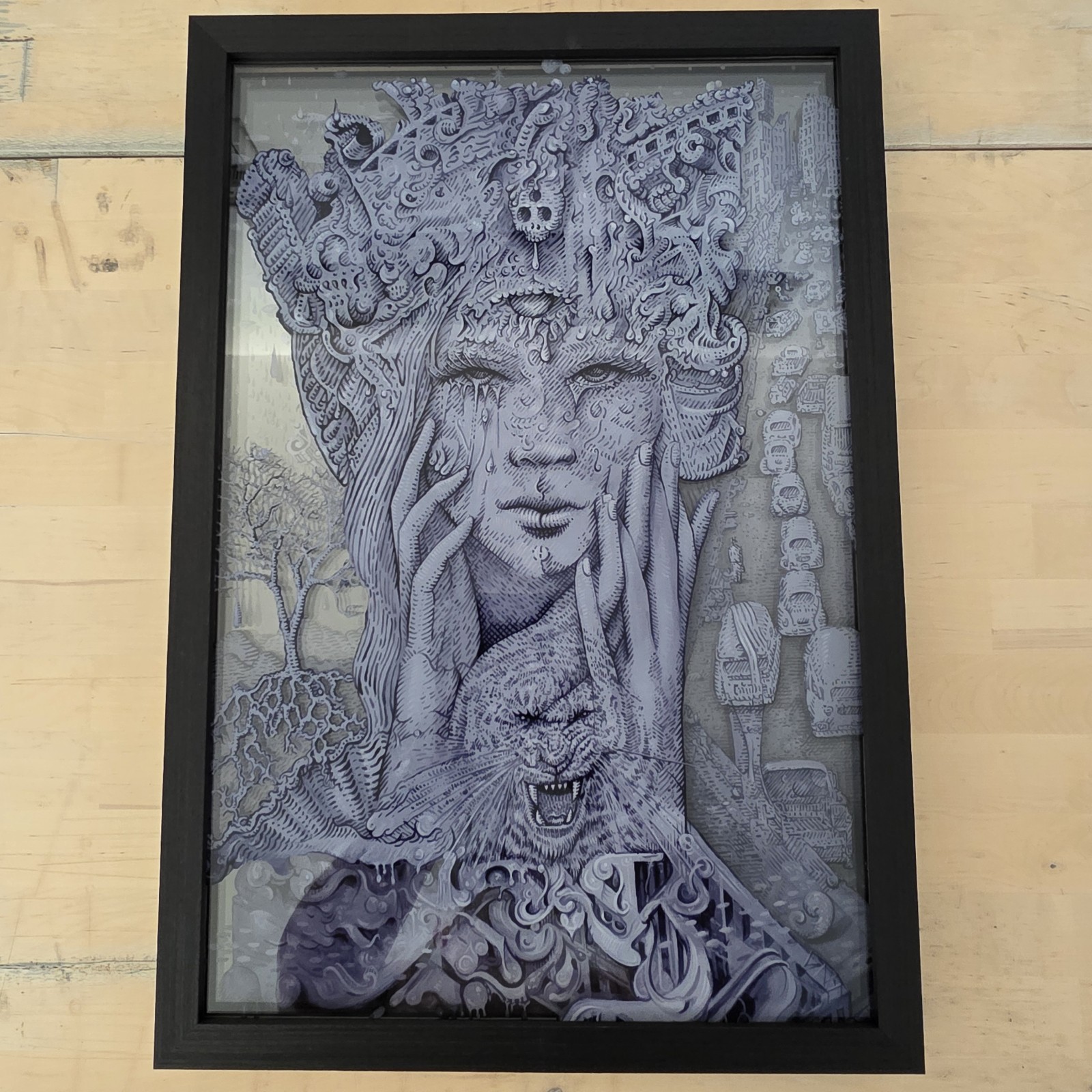 Divine Sorrow Framed Acrylic Diorama 16\