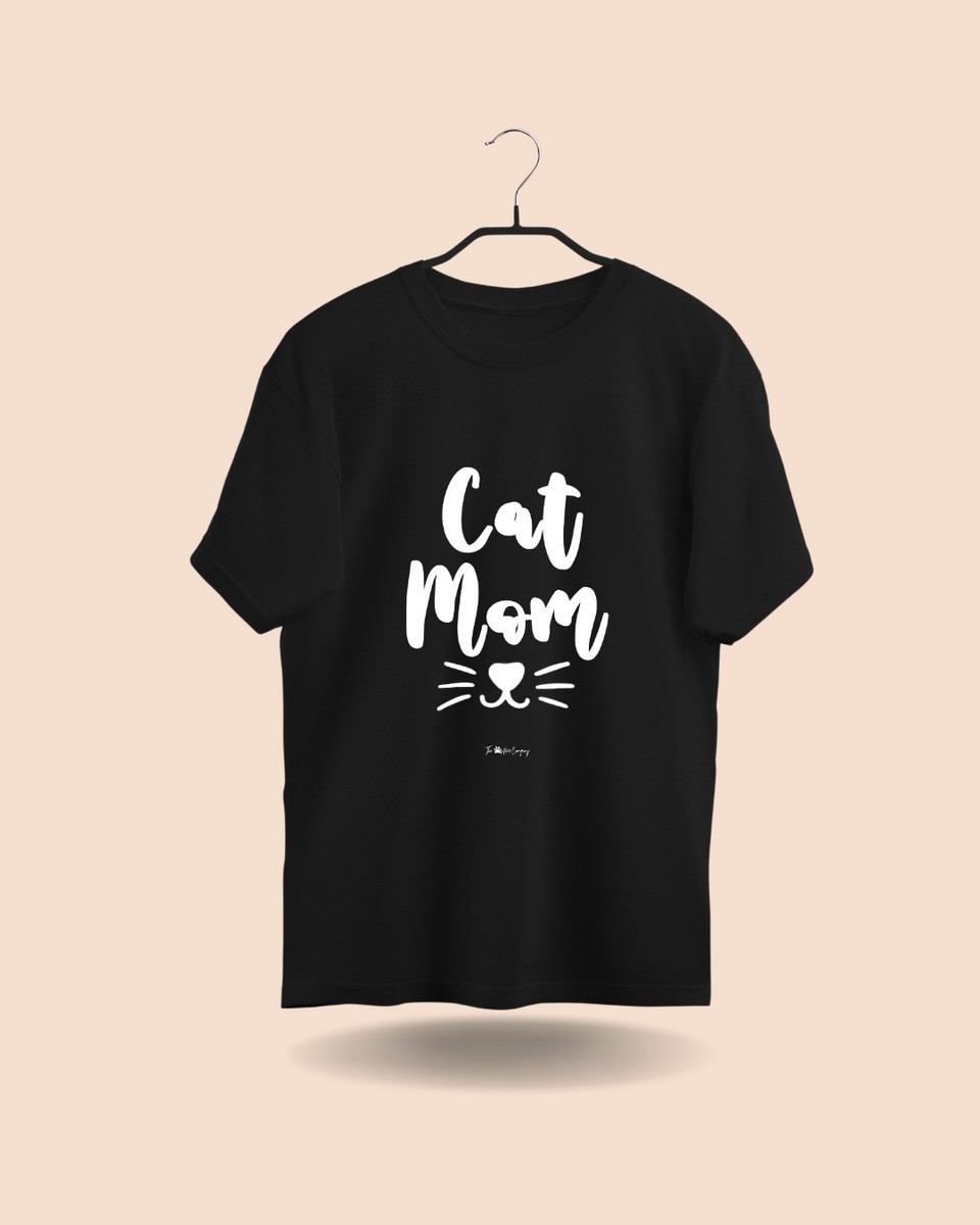Cat Mom Collection Short Sleeve Black Unisex Shirt S to 5XL