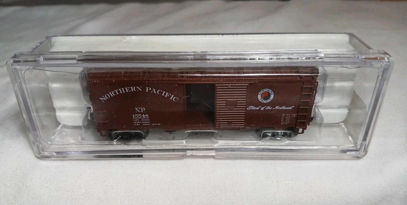 BLW-65733-B1 NORTHERN PACIFIC No 15548 MAINSTREET N-scale 1937 AAR 40\' Boxcar BLW-65733-B1 NORTHERN PACIFIC No 15548 MAINSTREET N-scale 1937 AAR 40\' Boxcar