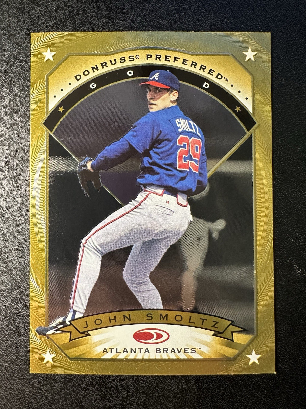 1997 Donruss Preferred Gold John Smoltz #112 1997 Donruss Preferred Gold John Smoltz #112